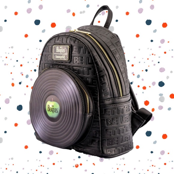 - Loungefly The‎ Beatles “Let it Be” Vinyl Record Mini Backpack and Wallet